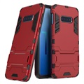 Armor Sarja Samsung Galaxy S10e Hybridikotelo Jalustalla - Punainen