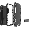 iPhone XR Armor Sarja Hybridikotelo Jalustalla