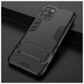 Armor Series OnePlus 8T Hybridikotelo Jalustalla - Musta