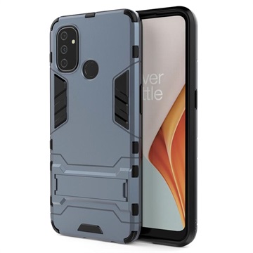 Armor Series OnePlus Nord N100 Hybridikotelo Jalustalla