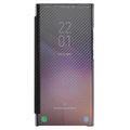 Armored Guards Samsung Galaxy S22 5G Läppäkotelo - Hiilikuitu - Musta