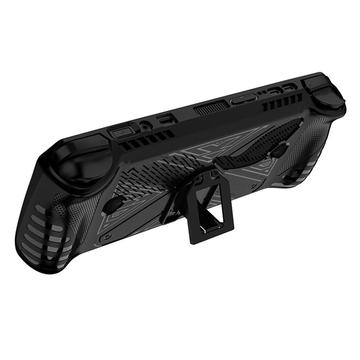 Asus ROG Ally X TPU Case w. Kickstand - Musta
