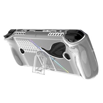 Asus ROG Ally X TPU kotelo potkukiinnikkeellä - kirkas