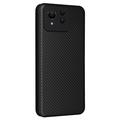 Asus Zenfone 11 Ultra Läppäkotelo - Hiilikuitu - Musta