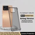 Asus Zenfone 11 Ultra Imak Drop-Proof TPU Suojakuori - Läpinäkyvä Musta