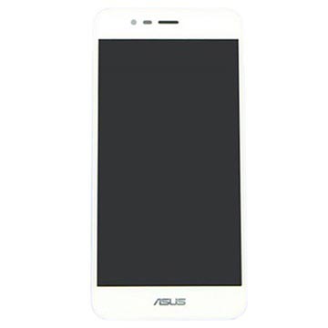 Asus Zenfone 3 Max ZC520TL Etukuori & LCD Näyttö - Valkoinen