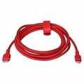 Aukey CB-AL2 MFi USB-C / Lightning Kaapeli - 2m - Punainen