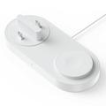 B-33 3-in-1-langaton latausasema USB-C-liittimillä - 15W - valkoinen