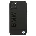 BMW Logo Collection iPhone 13 Nahkakotelo - Musta