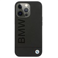 BMW Logo Collection iPhone 13 Pro Nahkakotelo - Musta