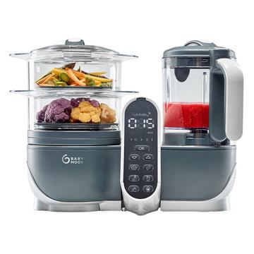 Babymoov Nutribaby+ 6-in-1 -ruokaprosessori - harmaa
