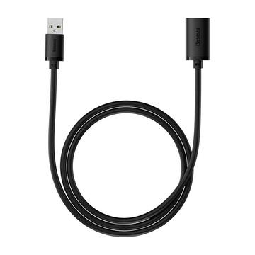 Baseus AirJoy USB 3.0 uros - naaras jatkokaapeli - 1m - Musta
