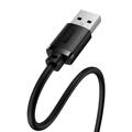 Baseus AirJoy USB 3.0 uros - naaras jatkokaapeli - 1m - Musta