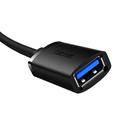 Baseus AirJoy USB 3.0 uros - naaras jatkokaapeli - 1m - Musta