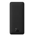 Baseus Airpow 10000mAh pikalataus Powerbank kahdella portilla - 20W - musta