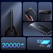 Baseus Blade H1 20000mAh Powerbank - 100W - Musta