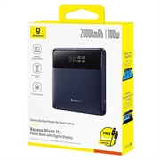 Baseus Blade H1 20000mAh Powerbank - 100W - Musta