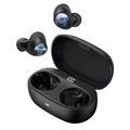 Baseus Bowie MA20 Pro True Wireless Nappikuulokkeet - hybridi ANC, läpinäkyvä tila, 38h akku, IPX6 - musta - musta