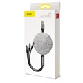 Baseus 3-in-1 USB Kelakaapeli - 1.2m
