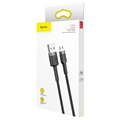 Baseus Cafule MicroUSB Kaapeli CAMKLF-CG1 - 2m - Harmaa / Musta