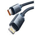 Baseus Crystal Shine USB-C / Lightning Kaapeli CAJY000301 - 2m - Musta