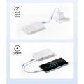 Baseus EnerFill Bipow2 Pro 10000mAh -varavirtalähde USB-C-kaapelilla - valkoinen