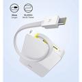 Baseus EnerFill Bipow2 Pro 10000mAh -varavirtalähde USB-C-kaapelilla - valkoinen