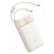 Baseus EnerFill FC11 20000mAh 45W -varavirtalähde - 3x USB-C, USB-A, PD, QC - beige