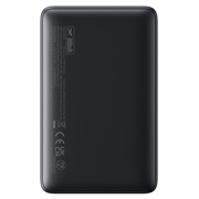 Baseus EnerFill FP11 10000 mAh -varavirtalähde - 15W, USB-C, USB-A, PD-tuki - musta