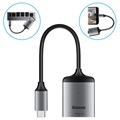 Baseus Enjoy USB-C MicroSD & SD Card Reader - Silver