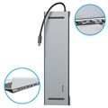 Baseus Enjoyment 10-in-1 Type-C Telakka-asema