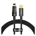 Baseus Explorer USB-C / Lightning Kaapeli 20W - 1m - Musta