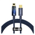 Baseus Explorer USB-C / Lightning Kaapeli 20W - 1m - Sininen