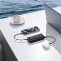 Baseus Free2Pull 10000mAh Power Bank USB-C-kaapelilla - 30W - musta