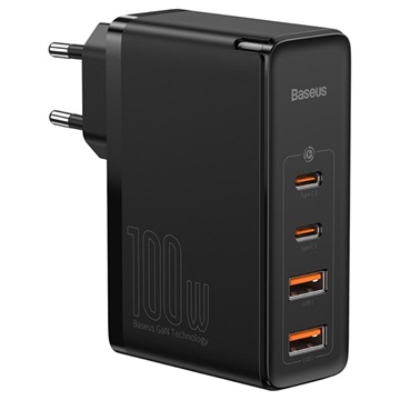 Baseus GaN2 Pro 2xUSB & 2xUSB-C Pikalaturi - 100W