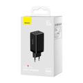 Baseus GaN5 Pro 65W seinälaturi - 2xUSB-C, USB-A