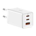 Baseus GaN5 Pro 65W seinälaturi - 2xUSB-C, USB-A