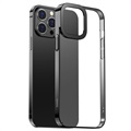 Baseus Glitter Sarjan iPhone 13 Pro Kotelo - Musta