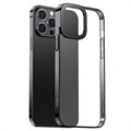 Baseus Glitter Sarjan iPhone 13 Pro Max Kotelo - Musta
