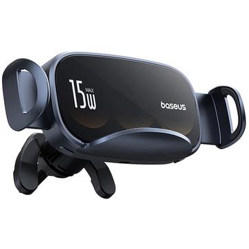 Baseus LightChaser langaton laturi / autoteline - 15W - musta