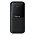 Baseus Lipow 22.5W Power Bank 20000mAh sisäänrakennetuilla Lightning- ja USB-C-kaapeleilla ja LED-näytöllä