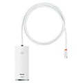 Baseus Lite Series 4-Porttinen USB-A / USB-C Hubi - 5Gbit/s - 1m - Valkoinen
