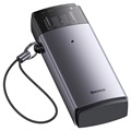 Baseus Lite Series USB-A SD/MicroSD Muistikortinlukija - Harmaa