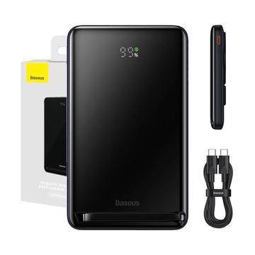 Baseus Magnetic Wireless Power Bank 10000mAh - USB-C 20W, MagSafe-yhteensopiva