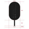 Baseus Microfiber Qi Langaton Latausvastaanotin - Lightning