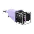 Baseus Mini GaN5 20W USB-C seinälaturi - violetti
