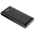 Baseus Mini JA 2xUSB & USB-C Varavirtalähde - 30000mAh