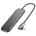 Baseus Mirror USB-C Hubi CAHUB-EZ0G - USB 3.0, PD - Harmaa