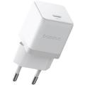 Baseus Palm 20W USB-C nopea seinälaturi - Valkoinen
