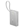 Baseus PicoGo 10000 mAh -varavirtalähde, 45W:n pikalataus - titaani